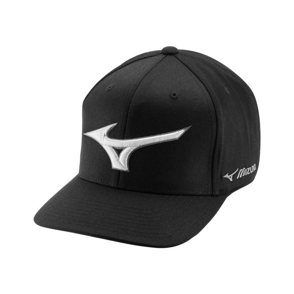 Mizuno Diamond Snapback Női Kalapok Fekete WFV592348